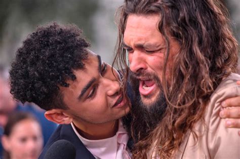 Game Of Thrones Jason Momoa Has All The Emotions At See Premiere