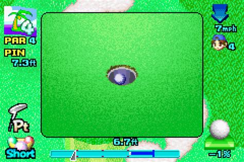 Mario Golf Advance Tour Gba 041 The King Of Grabs