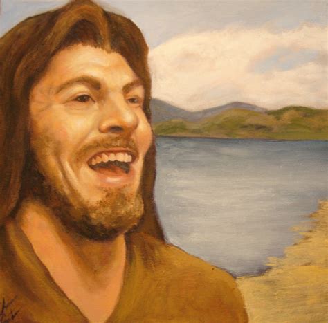 Laughing Jesus Painting At Explore Collection Of