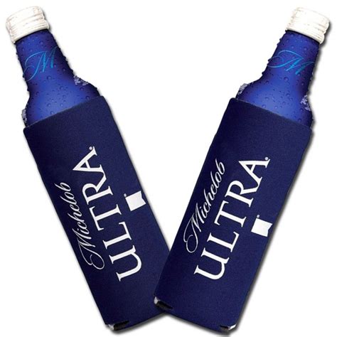 Michelob Ultra 16 Oz Aluminum Bottle Koozie Best Pictures And