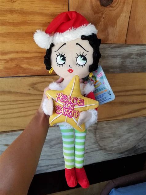 Betty Boop Elf Doll Betty Boop Christmas Doll Betty Boop Etsy