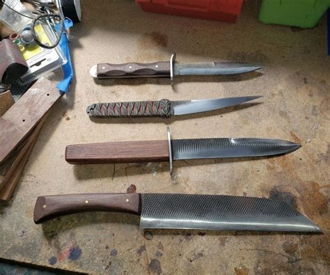 Knives From Files 5 Steps Instructables