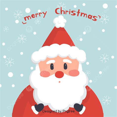 Christmas Santa Claus Png Transparent Simple And Cute Cartoon