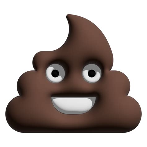 Emoticon Emoji 3d Poop 25945173 Png