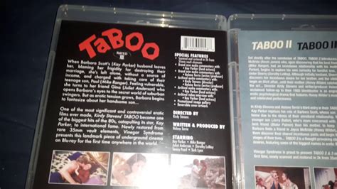 Taboo Blu Ray Vinegar Syndrome Youtube