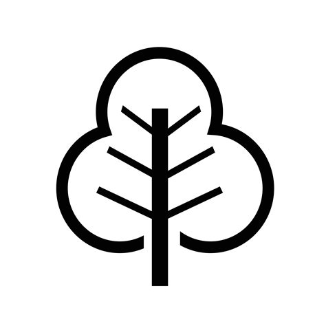 Tree Icon Symbol Sign 648512 Vector Art At Vecteezy