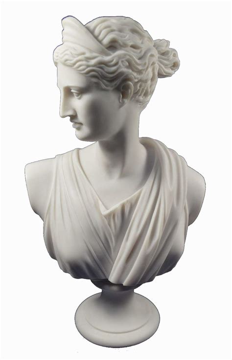 Buy Estia Creations Artemis Sculpture Diana Bust Ancient Greek Goddess