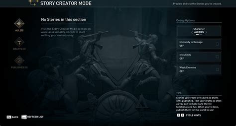 Accessing User Created Stories In Assassins Creed Odyssey Ubisoft