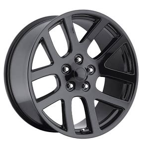 Jante alu, bmw , venus x1, 9x18 pouces, 5x120, et41, 72,6mm, anthracite polished. 22" Dodge Ram SRT10 Wheels FR 60 Gloss Black OEM Replica Rims #OEM109-2