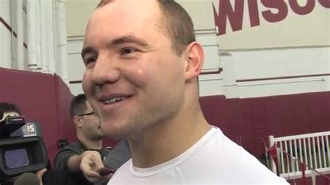 Badgers Chris Borland At Badgers Pro Day Youtube