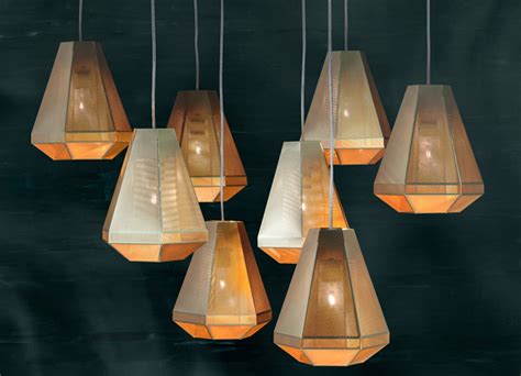 Cell Tall Pendant Light By Tom Dixon