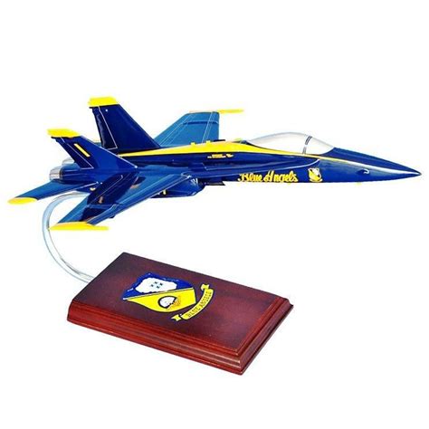 Fa 18 Hornet Blue Angels Model Airplane Awesome Scale Model Aircraft