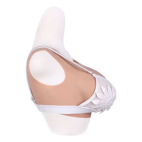 Knowu F Cup Silicone Breastplate Transgender Half Bodysuit Breast Forms