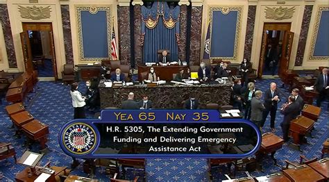 Congress Approves Bill To Prevent Government Shutdown Eande News By