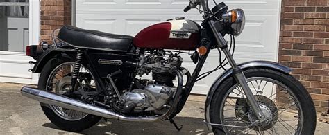 5k Mile 1976 Triumph Bonneville T140v Isnt Quite Perfect But Itll