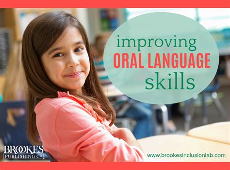 14 Ways To Improve Your Students Oral Language Skills Brookes Blog