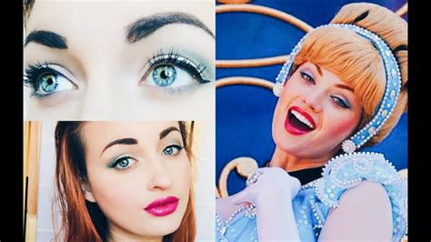 Cinderella Makeup Tutorial Disney Princess Serie Youtube