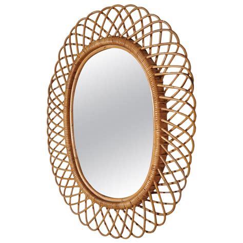 Find the perfect framed bathroom mirrors, vanity mirrors, wall mirrors and stylish bath hardware at ballard designs! Rattan Mirror in the Style of Franco Albini, circa 1950 ...