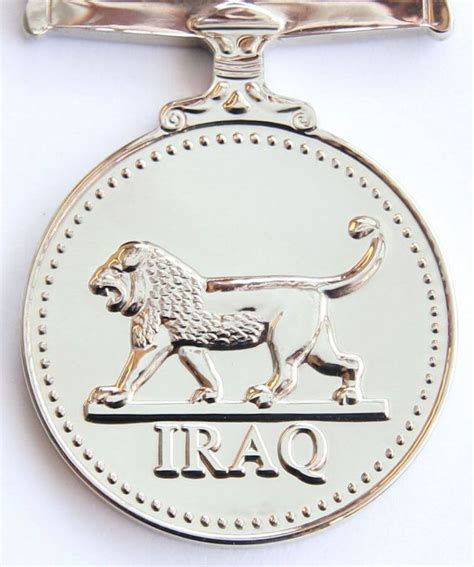 Iraq Medal Adf Members And Families Defence