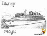 Cruise Coloring Ship Disney Ships Boat Magic Sheets Boats Cruises Boys Yescoloring Spectacular Sketch Liner Printables Bold Template sketch template