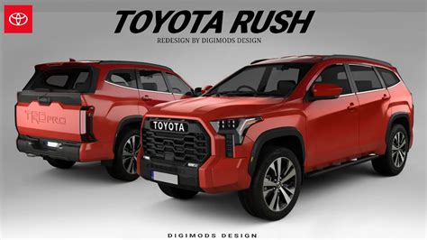 All New Toyota Rush Fwd 2023 2024 Redesign Digimods Design Youtube