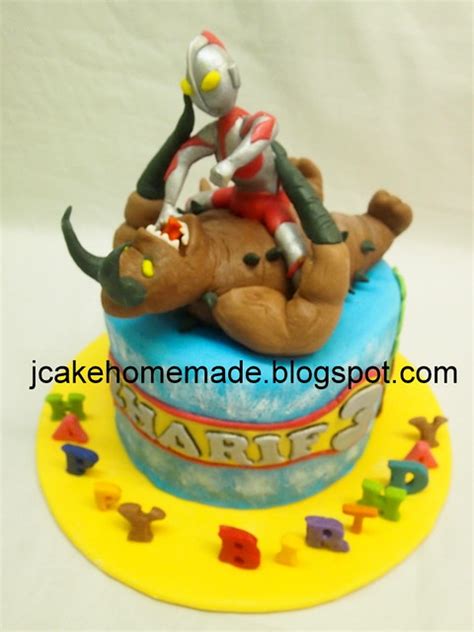 Ultraman Birthday Cake Happy 3rd Birthday Ahmad Zharif Dan Flickr