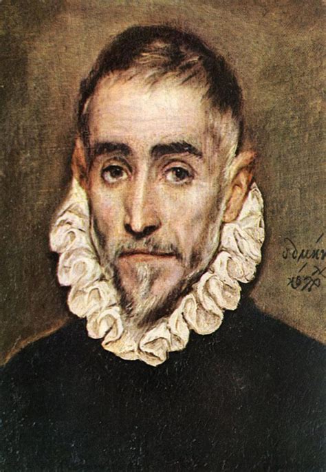 El Greco Oil Painting Portrait Of An Elder Nobleman