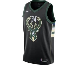 Seit giannis antetokounmpo 2013 von den milwaukee bucks gedraftet wurde, läuft er für das team aus wisconsin in der nba auf. Nike Giannis Antetokounmpo Milwaukee Bucks Trikot ab 63,96 ...
