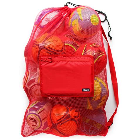 Extra Large Heavy Duty Mesh Bag For Soccer Ball Water Sports Beach