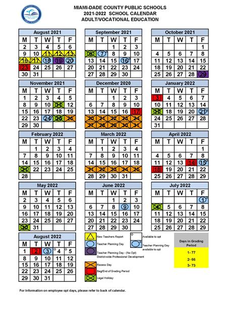 2022 And 2023 Calendar Mdcps Academic Calendar 2022