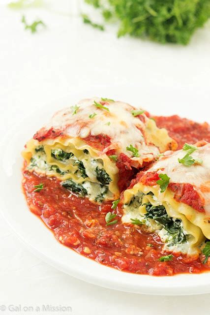 Spinach Lasagna Roll Ups Foodblog Mrx