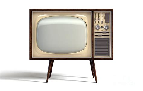 Vintage Tv Graetz Burggraf 1960s Wooden Floor Television Midcentury