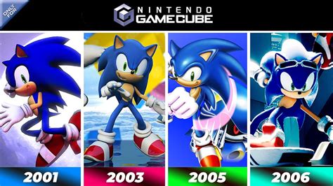Evolution Of Sonic GameCube Games 2001-2006 - YouTube