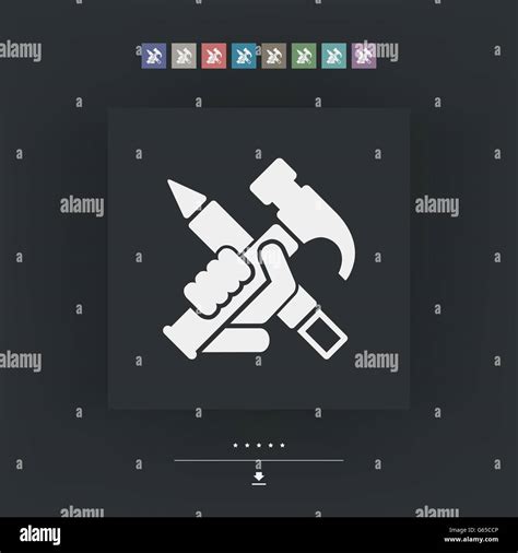 Work Tools Icon Stock Vector Image And Art Alamy