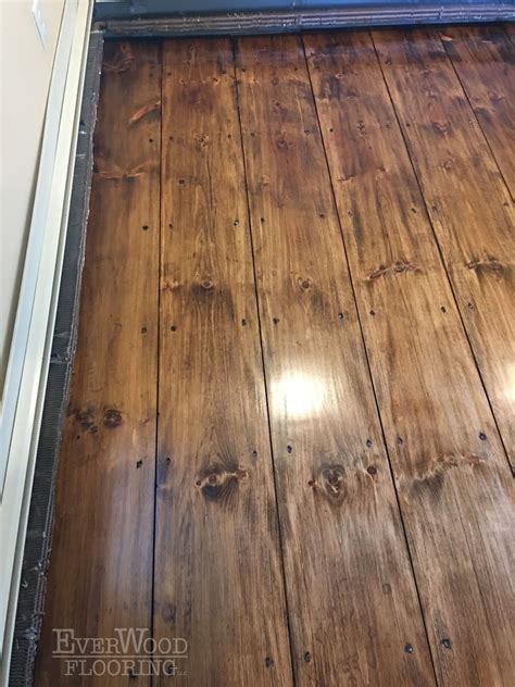 Gel stain from general finishes is home of the popular java gel stain featured across the nation's social media for upcycling furniture and cabinets. EverWood Flooring Project Profiles: Wide-Plank Pine Stain ...