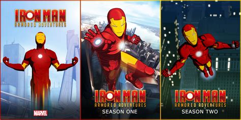 Iron Man Armored Adventures Tv Series Collection Plexposters