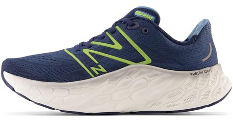 New Balance Fresh Foam X More V4 Running Shoe In Blue For Men Lyst