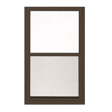 Shop Larson 28 In X 39 In Low E Storm Aluminum Storm Window At