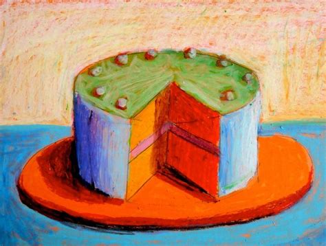Cakes Inspired By Wayne Thiebaud Famous Pop Art Pop Art Food Art
