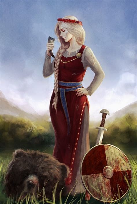 Viking Queen By Markothesketchguy Rreasonablefantasy