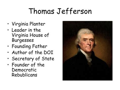Ppt Thomas Jefferson Powerpoint Presentation Free Download Id1382626