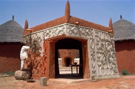Hausa Architecture Nigeria Vernacular Architecture Traditional