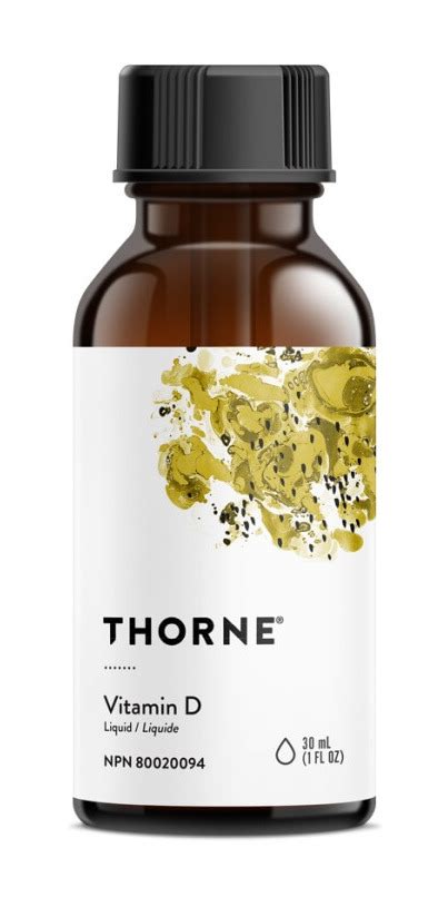 Buy Thorne Liquid Vitamin D At Wellca Free Shipping 35 In Canada
