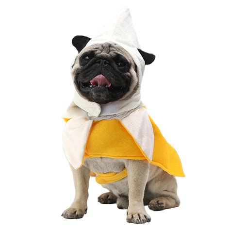 Buy Pet Dog Cat Costume Pet Suit Banana Style Clothes