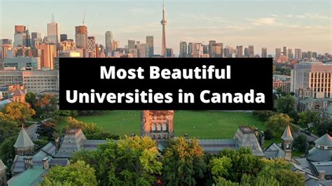 Most Beautiful Universities In Canada Most Beautiful Colleges Canada