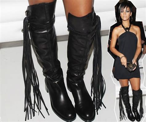 Pin By Kynya C On Over The Knee Boots Fringe Boots Boots Women