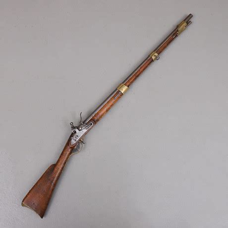 Flint Lock Rifle M 1826 38 For Field Hunters Sweden Weapons