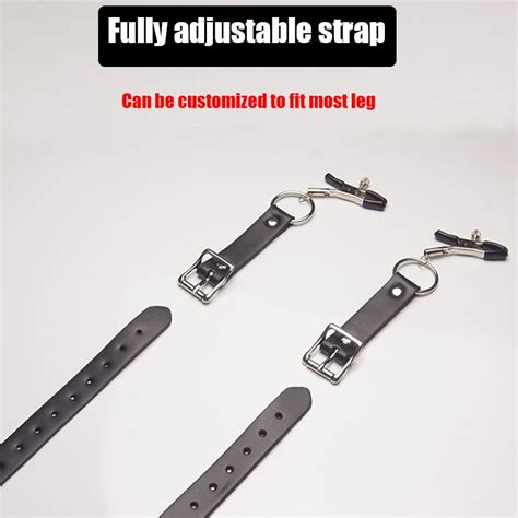 Bdsm Wrap Around Thigh Harness With Vagina Clampshands Free Pussyvaginallabia Lips Spreader