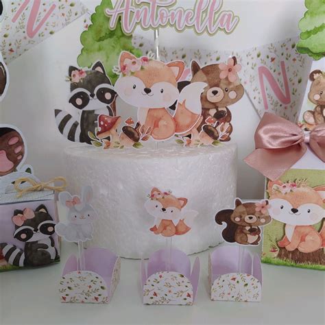 Kit Festa Bosque Encantado Menina Elo Produtos Especiais