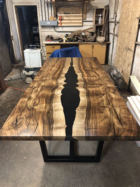 How To Finish An Epoxy Table Top Emily Bond